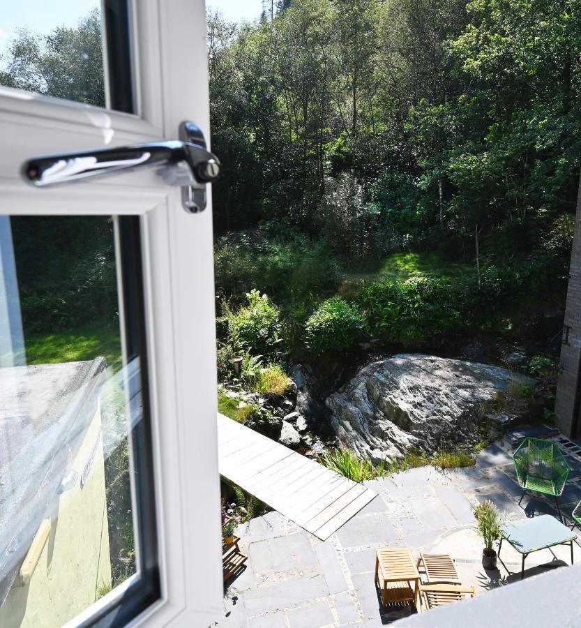 מאכינלת' The Old Vicarage B&B, Corris מראה חיצוני תמונה